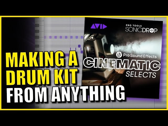 Producing Drum Samples Out of Random Sample Effects