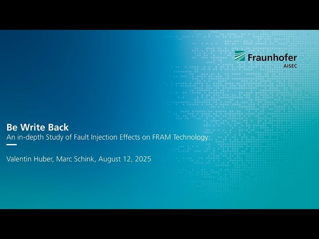 Be Write Back - An In-Depth Study of Fault Injection Effects on FRAM Technology