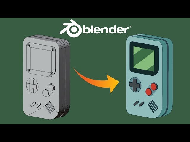 Cell Shading Tutorial for 2D Cartoon Effects in Blender 4.3 - Beginner's Guide