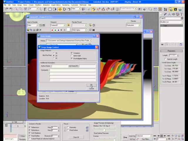 Depth of Field in 3ds Max and After Effects