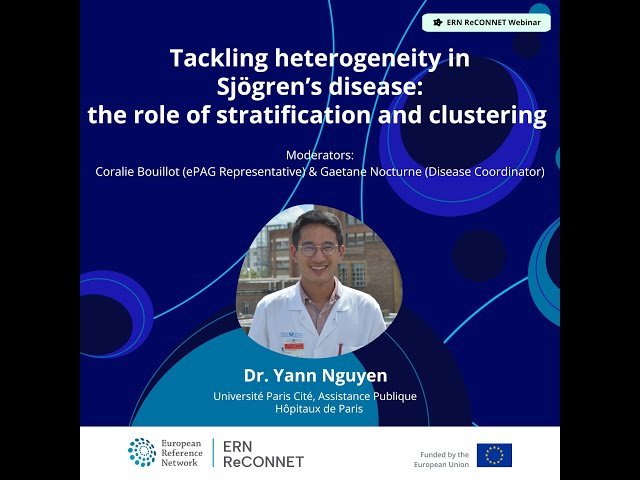 Tackling Heterogeneity in Sjögren's Disease - The Role of Stratification and Clustering