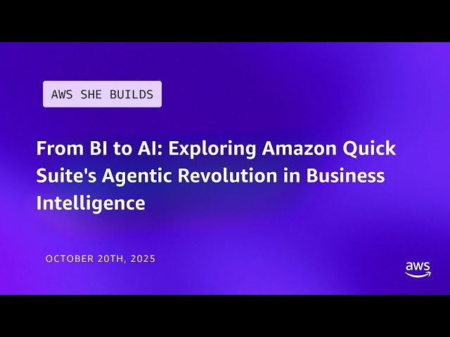 Exploring Amazon Quick Suite's Agentic Revolution in Business Intelligence