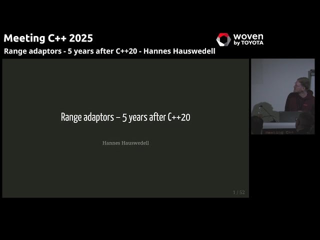 Range Adaptors - 5 Years After C++20