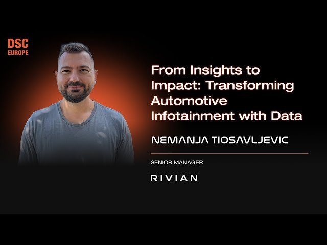 Transforming Automotive Infotainment with Data