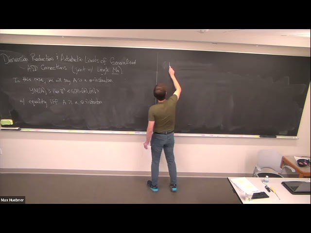 Dimension Reduction and Adiabatic Limits of Generalized ASD Instantons
