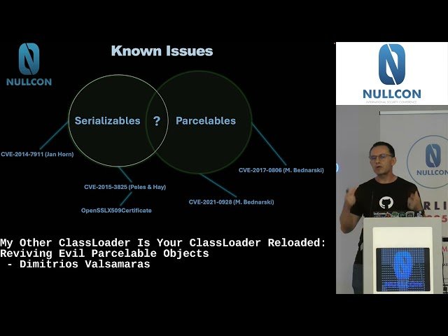 My Other ClassLoader is Your ClassLoader Reloaded - Reviving Parcelable Objects