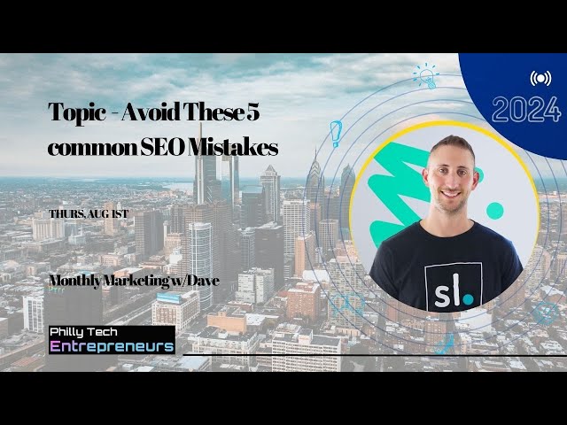 Avoid These 5 Common SEO Mistakes