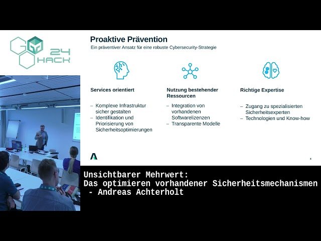 Unsichtbarer Mehrwert - Das Optimieren Vorhandener Sicherheitsmechanismen