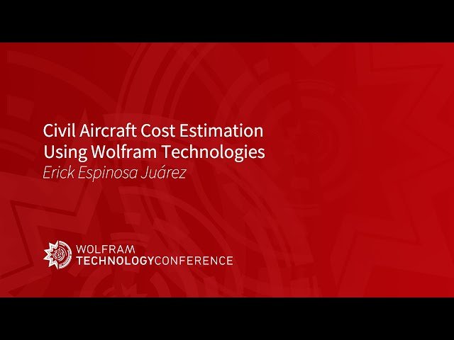Civil Aircraft Cost Estimation Using Wolfram Technologies - Direct Operating Cost Analysis