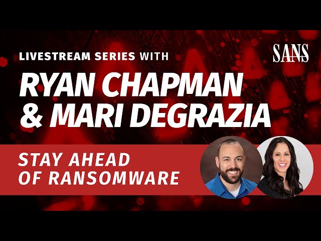 Stay Ahead of Ransomware - How Threat Actor Profiling Can Help Prevent Ransomware Attacks