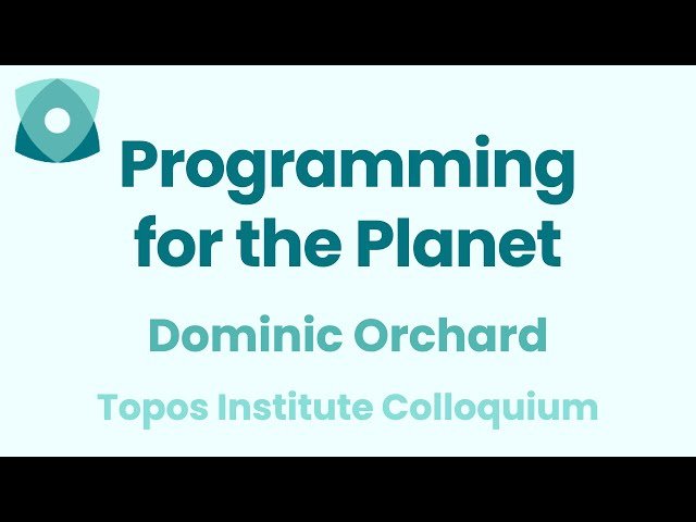 Programming for the Planet - Computing Solutions for Climate Science