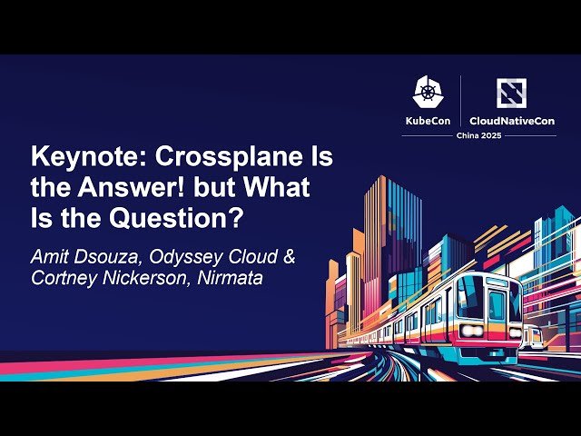 Crossplane Is the Answer! but What Is the Question? - Infrastructure as Code and Platform Engineering