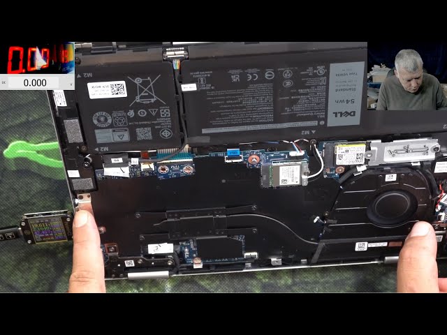 Dell Inspiron 14 7435 2-in-1 No Picture Repair - 3 Amber and 3 White Light Issue