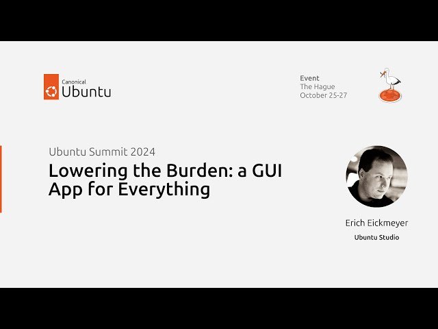 Lowering the Burden - Creating GUI Apps for Command Line Tools