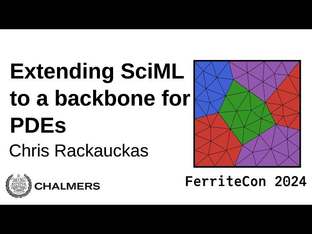 Extending the Julia SciML Ecosystem to a Backbone for PDEs