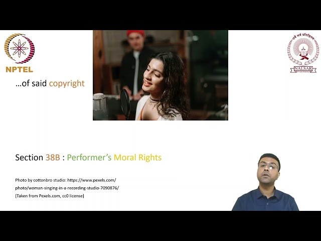 Author's Special Rights and Moral Rights in Copyright Law - 1