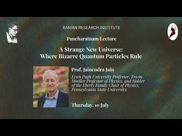 Tenth Pancharatnam Lecture