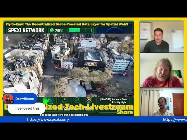 Fly-to-Earn - The Decentralized Drone-Powered Data Layer for Spatial Web3