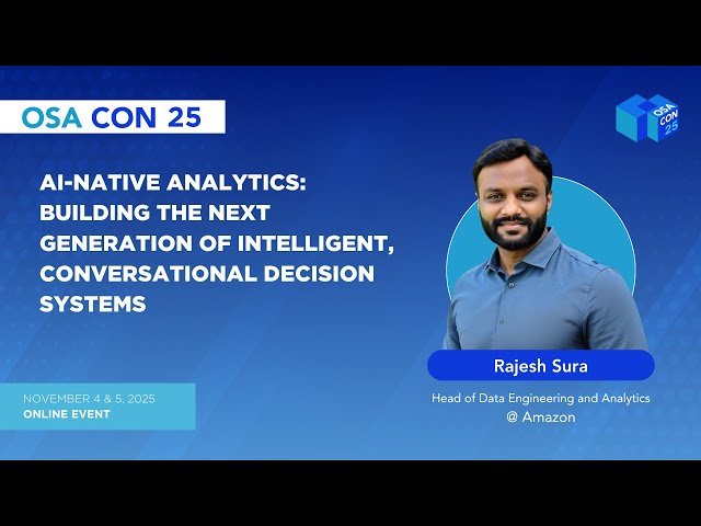 AI-Native Analytics - Building the Next Generation of Decision Systems