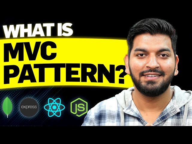 MVC Pattern in MERN Backend Development - Backend Series 2024