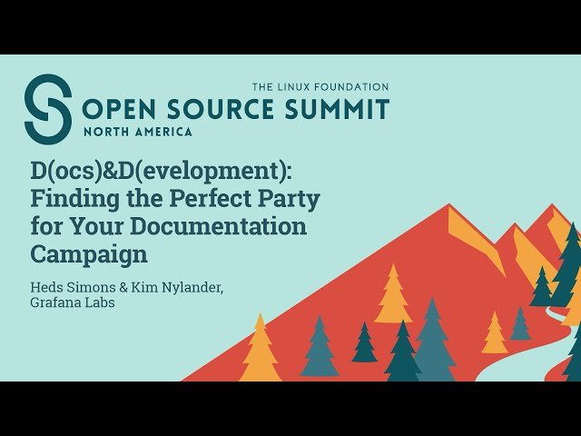 D(ocs)&D(evelopment) - Finding the Perfect Party for Your Documentation Campaign