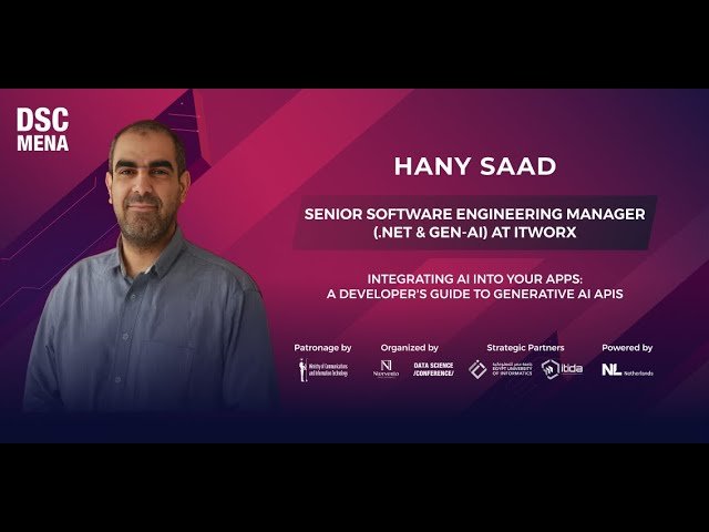 Integrating AI into Your Apps - A Developer's Guide to Generative AI APIs