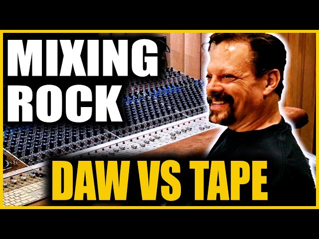 DAW vs Tape - Mixing with Bradley Cook