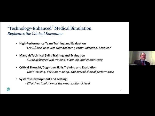 Simulation-Based Education - A Quality and Safety Imperative in Healthcare