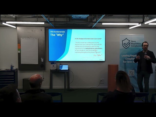 Setting the Stage for the ORC Workshop - Cyber Resilience Act Fundamentals