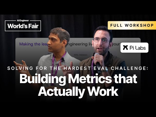 Building Metrics That Actually Work for AI Applications