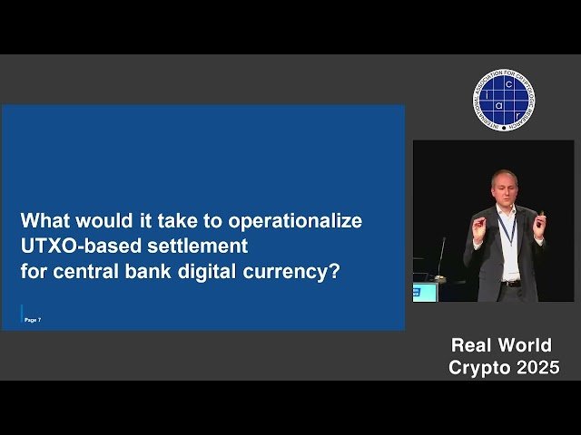 What Would It Take to Operationalize UTXO-Based Settlement for Central Bank Digital Currency