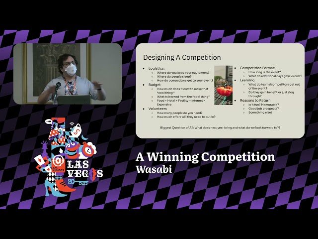 A Winning Competition - Designing and Creating Cybersecurity Competitions