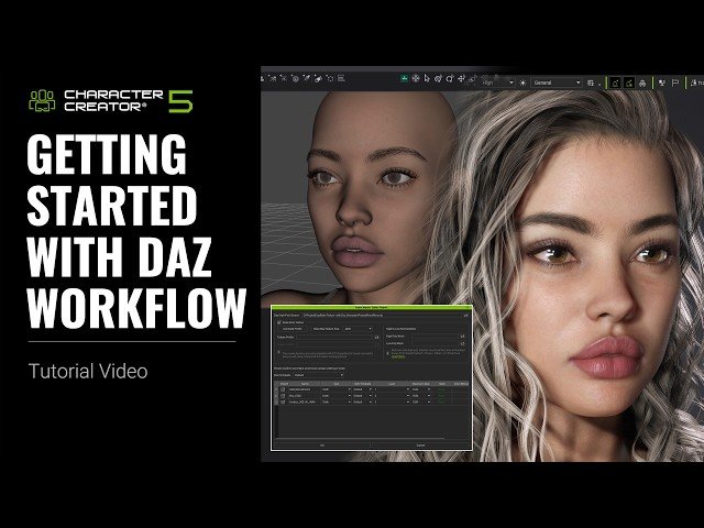 Getting Started with Daz to CC5 Workflow - Character Creator 5 Tutorial