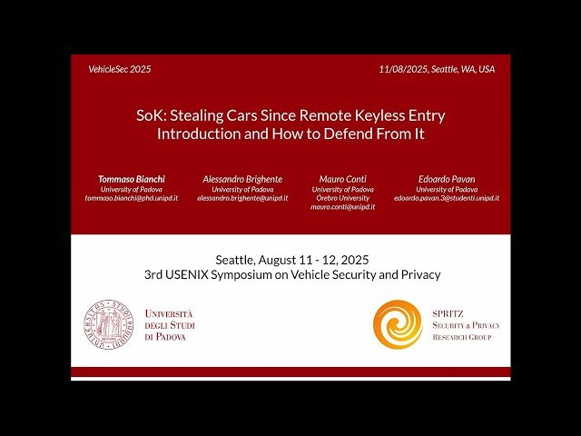 SoK: Stealing Cars Since Remote Keyless Entry Introduction and How to Defend From It