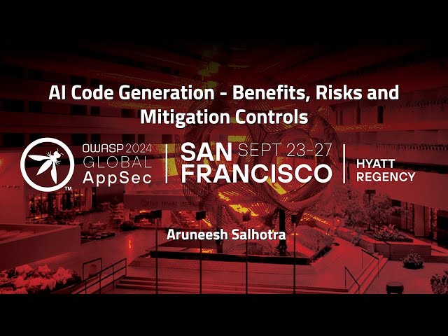 AI Code Generation - Benefits, Risks and Mitigation Controls