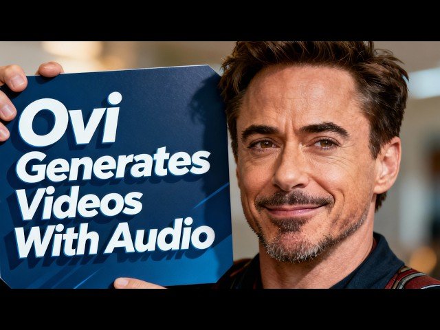 Ovi - Open-Source AI Video Generation with Audio - Complete Installation and Usage Guide