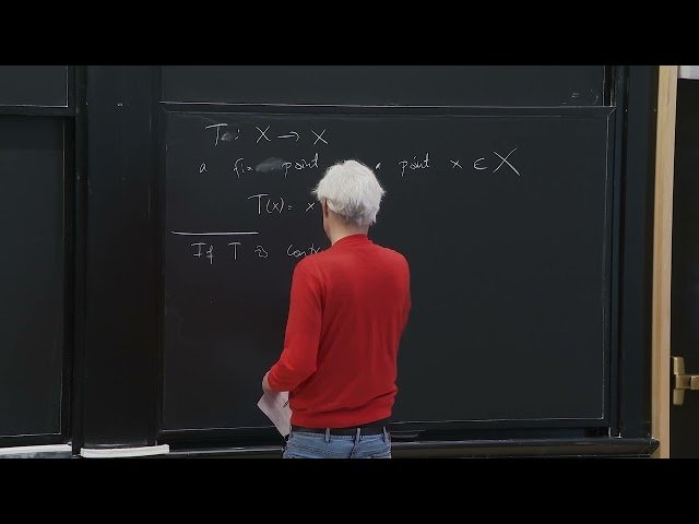 Existence and Uniqueness for ODEs - Picard-Lindelöf Theorem - Lecture 23