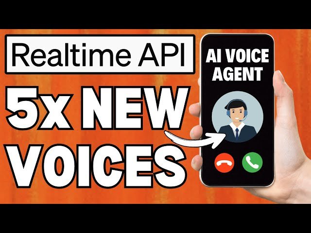 5 New Voices for OpenAI Realtime API - More Dynamic, More Expressive, More Natural