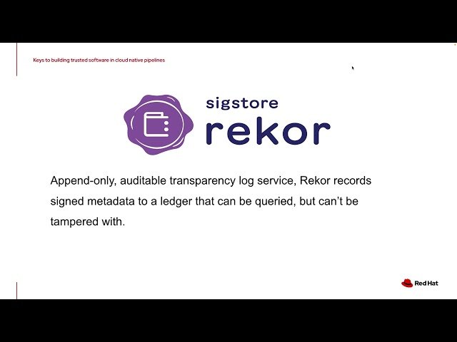 Keys to Building Trusted Software in Cloud Native Pipelines