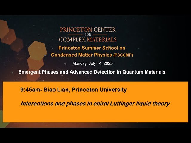 Interaction and Phases in Chiral Luttinger Liquid Theory - Lecture 1 of 2