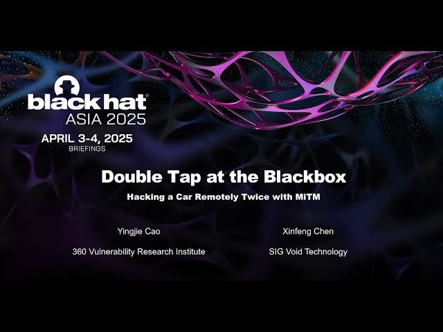 Double Tap at the Blackbox - Hacking a Car Remotely Twice with MiTM