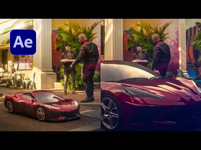 How to Resize Objects in Adobe After Effects - Movie Effect Tutorial