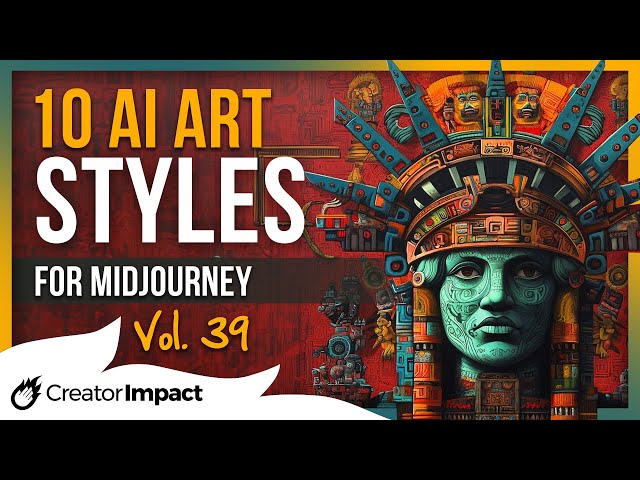 10 Aesthetic Midjourney Prompt Styles and Tips for AI Art Generation - Volume 39