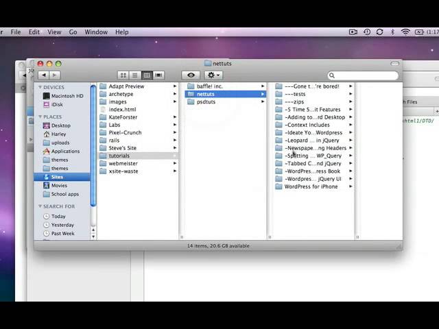 Mimicking Apple's Address Book for the Web