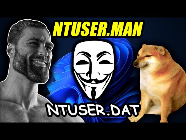 NTUSER.MAN - Windows Registry Persistence Technique Demo
