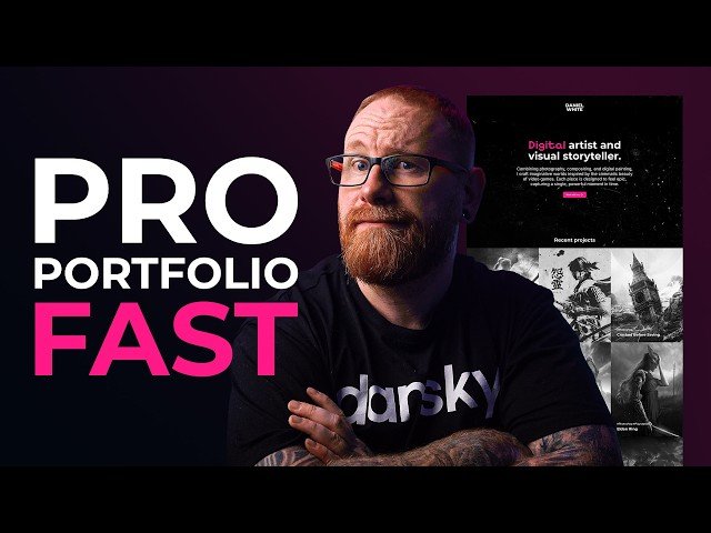 Design a Pro-Level Portfolio FAST - Free No-Code Tool
