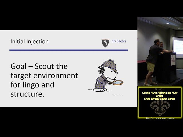 On the Hunt - Hacking the Hunt Group