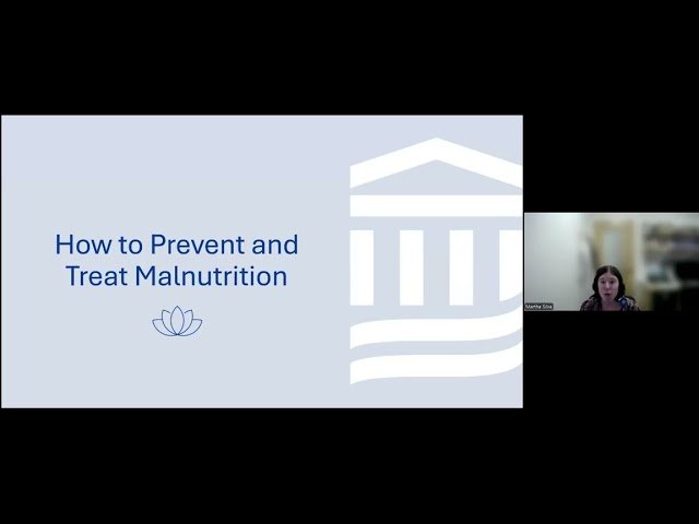 Malnutrition Awareness During Cancer Treatment