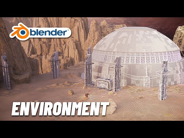 How to Create an Environment for Character Animation in Blender