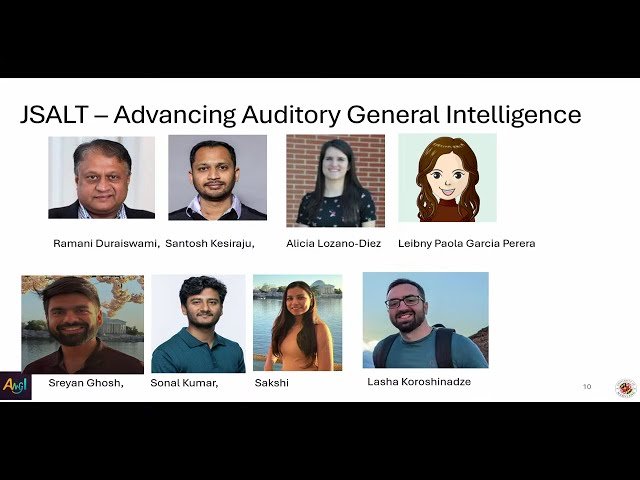 Introduction to Multimodal Large Language Models I - Day 10 Morning